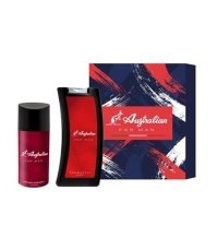 Australian Deodorante +shower Gel Rosso Uomo