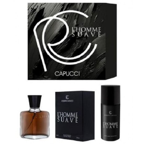 Capucci L'homme Suave Uomo Cofanetto dopobarba100ml spray e Deodorante 150ml