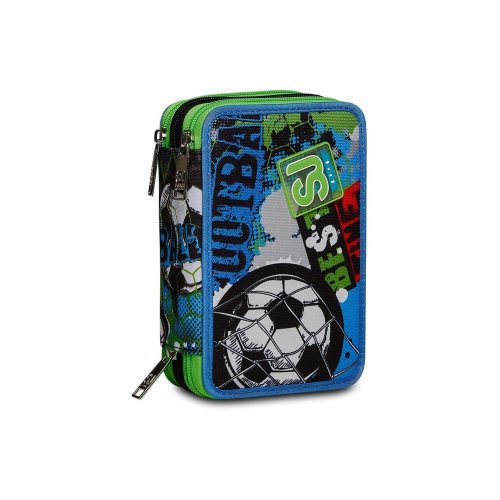 Seven SJ Gang Critty Boy - Astuccio triplo riempito per la scuola  elementare, 43 Accessori scuola inclusi