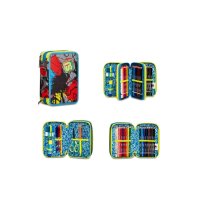 Astuccio Scuola Completo Seven 3 Zip Sj Gang Glitzled Boy    __ +1 COUPON __