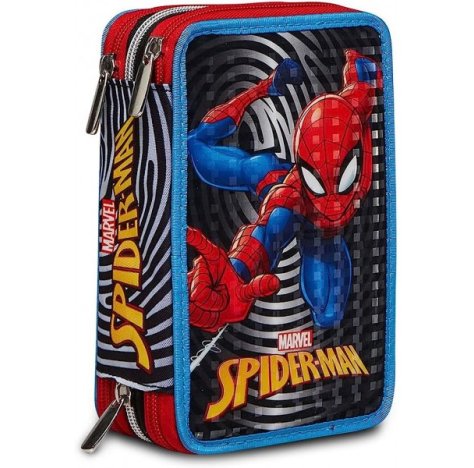 Astuccio Scuola Completo 3 Zip Spider-Man The Greatest Hero      ___ +1 COUPON ___