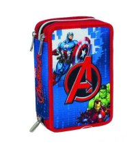 Astuccio Scuola 3 Zip Avengers Earth'S Mightiest Heroes      ___ +1 COUPON ___