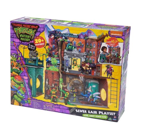 Turtles Movie Playset Tu802000