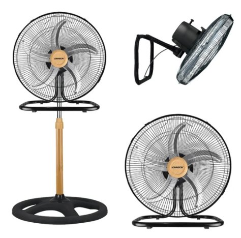 JOHNSON VENTILATORE A COLONNA WOOD -  80W