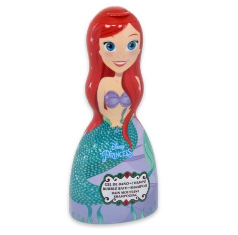 Princess Ariel 3d Shower Gel 2in1 250ml