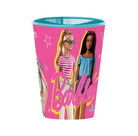 Barbie bicchiere in plastica 260ml