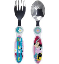 Minnie Set 2 Posate Acciaio