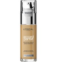 L'Oréal Paris Fondotinta Liquido, Formula con Acido Ialuronico, Accord Parfait, 30 ml, 4N Beige 