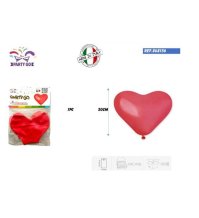 PALLONCINO GIGANTE A FORMA DI CUORE - 50 CM