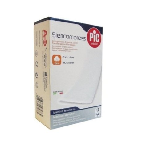 PIC - COMPRESSE DI GARZA STERILI 18x40