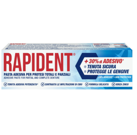 Rapident Pasta Adesiva Per Dentiere 40g