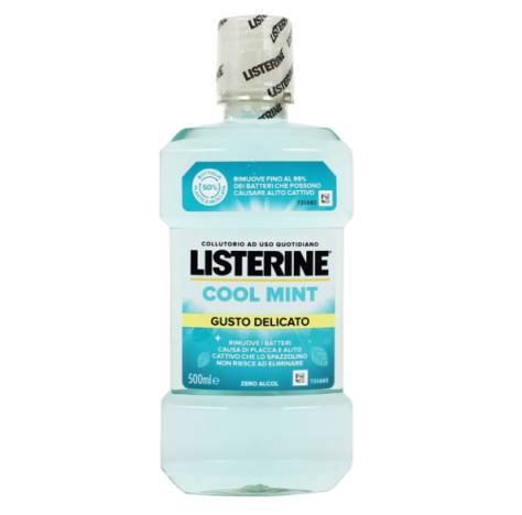 Listerine Collutorio Coolmint delicato 500ml Listerine Collutorio Coolmint delicato 500ml
