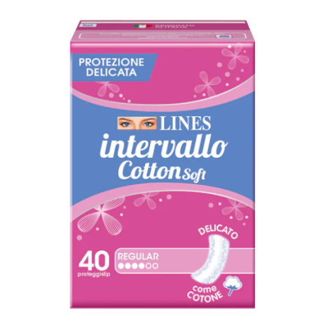LINES INTERVALLO SALVASLIP DISTESO 40PZ 