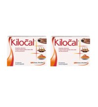  Kilocal Integratore alimentare coadiuvante nelle diete ipocaloriche - Bipack 20+20 Compresse