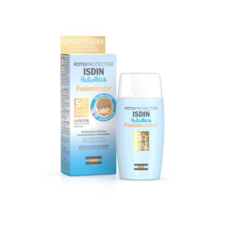 ISDIN Srl Isdin Fotoprotector Fusion Water Pediatrics Fotoprotettore Viso Bambini spf 50 - Formato 50ml