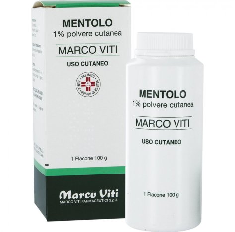 MARCO VITI FARMACEUTICI SpA "TALCO MENTOLATO VITI 100g" 