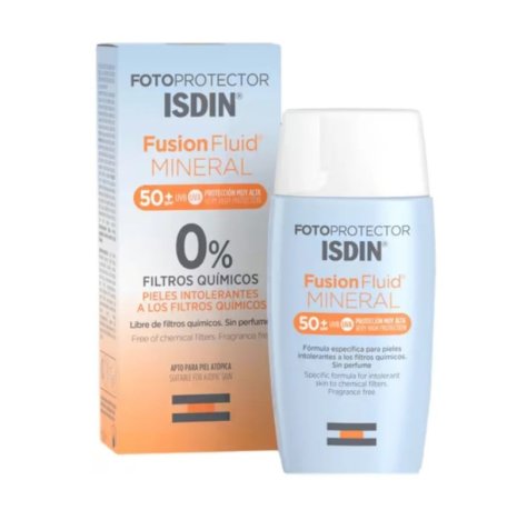 Isdin Fusion Fluid Mineral Spf50 Protezione Solare 50 ml