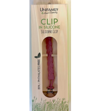 UNIFAMILY - CLIP IN SILICONE TRECCINA BLUSH