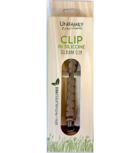 UNIFAMILY - CLIP IN SILICONE TRECCINA SAND