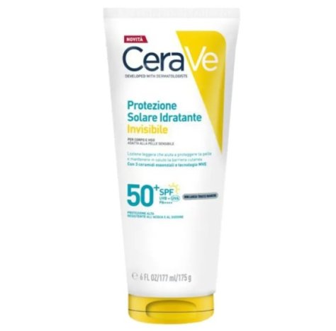 CERAVE - PROTEZIONE SOLARE IDRATANTE PER VISO E CORPO CREMA INVISIBILE SPF50+