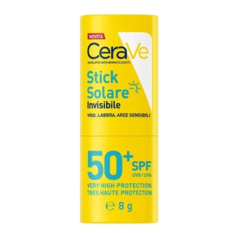 CERAVE - STICK SOLARE INVISIBILE PER VISO E LABBRA SPF50+