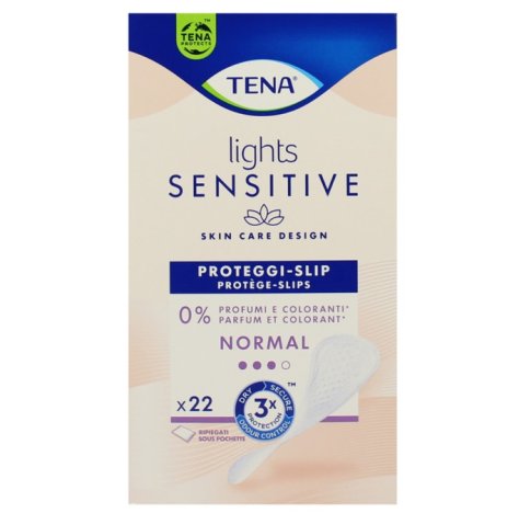 TENA LIGHTS PROTEGGI SLIP NORMAL RIPIEGATO 22 PZ DISPOSITIVO MEDICO CE CL1