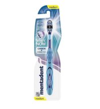 MENTADENT - SPAZZOLINO MEDIO WHITE NOW CARBON 