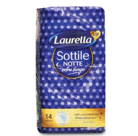 LAURELLA UP - ASSORBENTI SOTTILI NOTTE