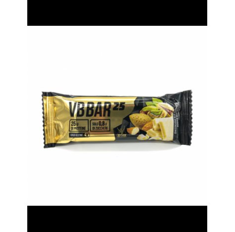 Net Vb Bar 25 Barretta Proteica Cioccolato Bianco, Mandorla e Pistacchio 