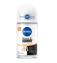 NIVEA - DEODORANTE ROLL ON BLACK & WHITE INVISIBLE ULTIMATE IMPACT
