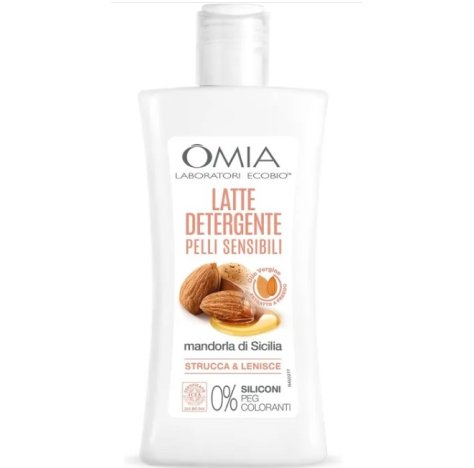 OMIA - LATTE DETERGENTE PER PELLI SENSIBILI ALL'OLIO DI MANDORLA DI SICILIA