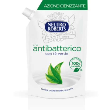 NEUTRO ROBERTS - RICARICA SAPONE LIQUIDO CON TE' VERDE