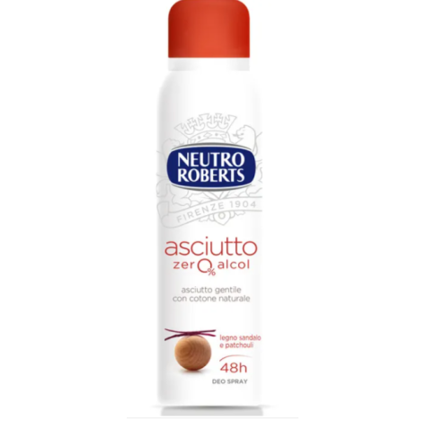 NEUTRO ROBERTS - DEODORANTE SPRAY ASCIUTTO