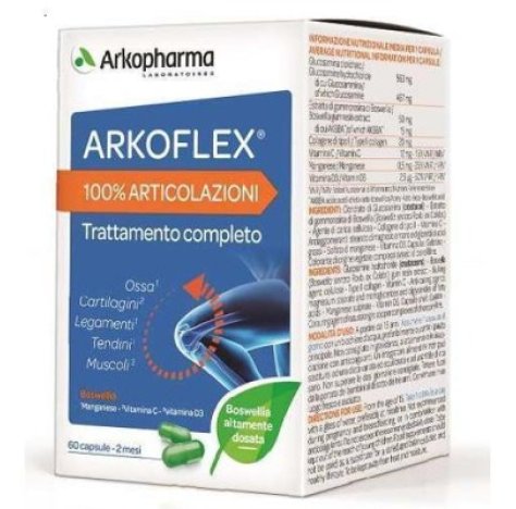 ARKOFARM SRL Arkoflex 100% articolazioni per benessere articolare 60 capsule