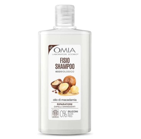 OMIA - SHAMPOO ECOBIOLOGICO ALL'OLIO DI MACADAMIA