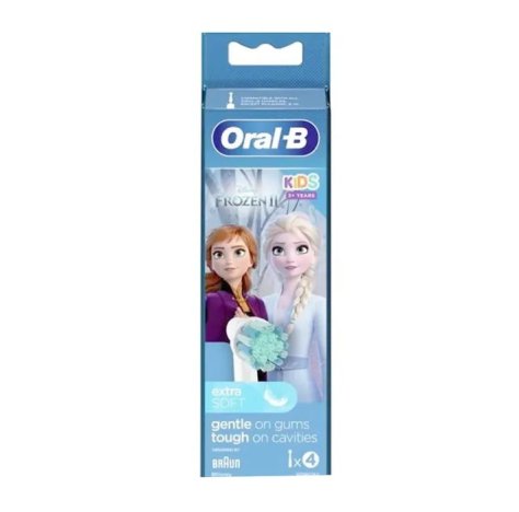 PROCTER & GAMBLE Srl Oral b 4 testine di ricambio Frozen spazzolino elettrico