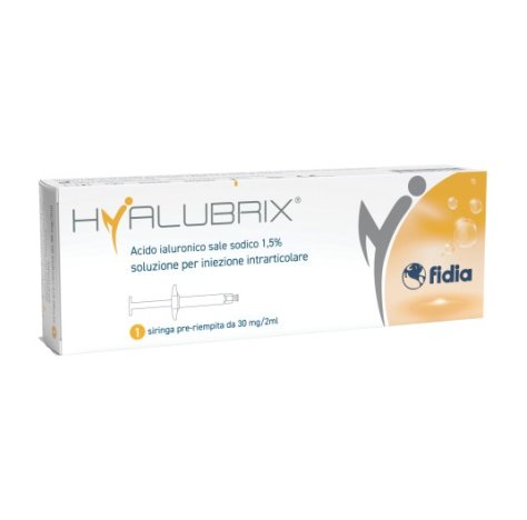 FIDIA Hyalubrix Acido Ialuronico 1,5% 30mg/2ml Intrarticolare 1 Pezzo