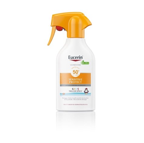 BEIERSDORF SPA Eucerin Sensitive Protect Kids Sun Crema Solare Spray SPF50+ - Flacone spray 250ml