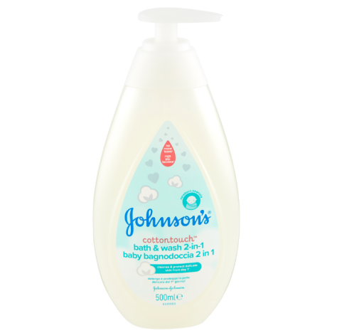 JOHNSON'S - BABY BAGNODOCCIA 2 IN 1 COTTON TOUCH