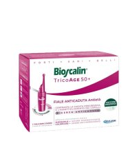 Bioscalin Tricoage 50+ Fiale Anticaduta Ridensificanti - Per capelli diradati e per donne over 50 - Un mese di trattamento