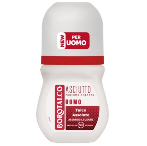 BOROTALCO - DEODORANTE ROLL ON PROFUMO AMBRATO