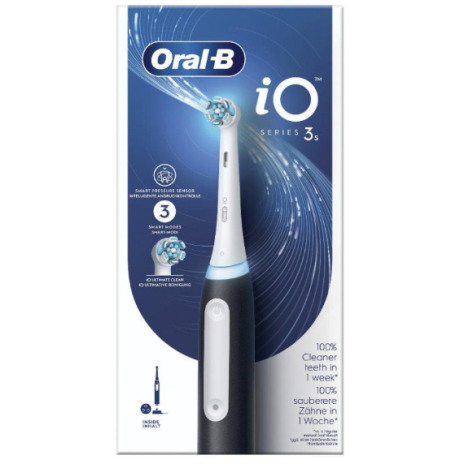 Oral-B IO 3S Spazzolino Elettrico Nero Oral-B IO 3S Spazzolino Elettrico Nero
