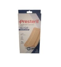 PRESTERIL SILI-SOFT SKIN POST OPERATORIO 10X20 CM 3 CEROTTI