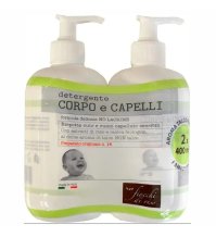 Fiocchi di Riso - Bipacco Detergente corpo-capelli - 400 + 400 ml formato convenienza