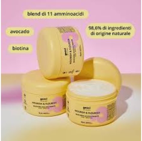 Goovi Maschera Multinutriente e Ristrutturante per Capelli 200 ml