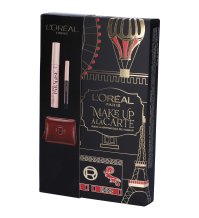 L'Oreal Paris Make Up Pochette con Paradise Mascara + Mini Matita Occhi Nera