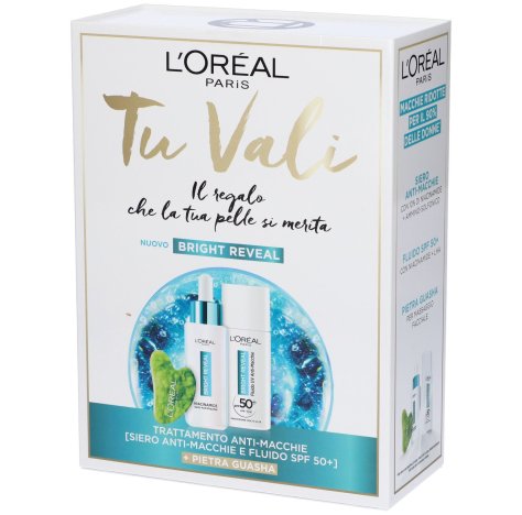 L’Orèal Paris  Tu Vali Cofanetto con Siero Anti-Macchie 30 ml + Fluido UV SPF50+ 50 ml