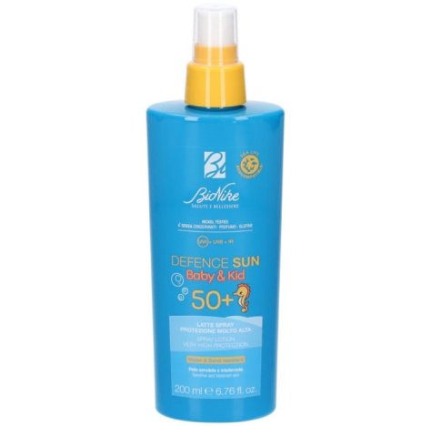 Bionike Defence Sun Baby&Kid Latte Spray SPF 50+ Resistente all'Acqua
