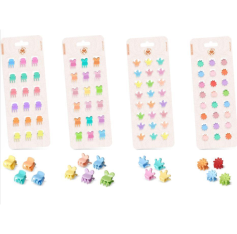 SETABLU PINZETTE CAPELLI MINI 24pezzi