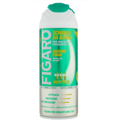 FIGARO SCHIUMA BARBA MENTOLO 400 M